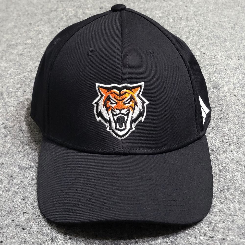 Adidas Idaho State Bengals Hat Cap Mens Black Low Profile Curved Bill Adjustable